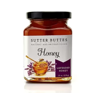 Lavender Infused Raw Honey from California