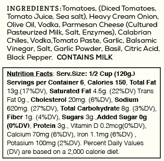 Calabrian Chile Vodka Pasta Sauce - Image 2