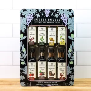 Olives & Grapes Olive Oil and Balsamic Tin  (H23)