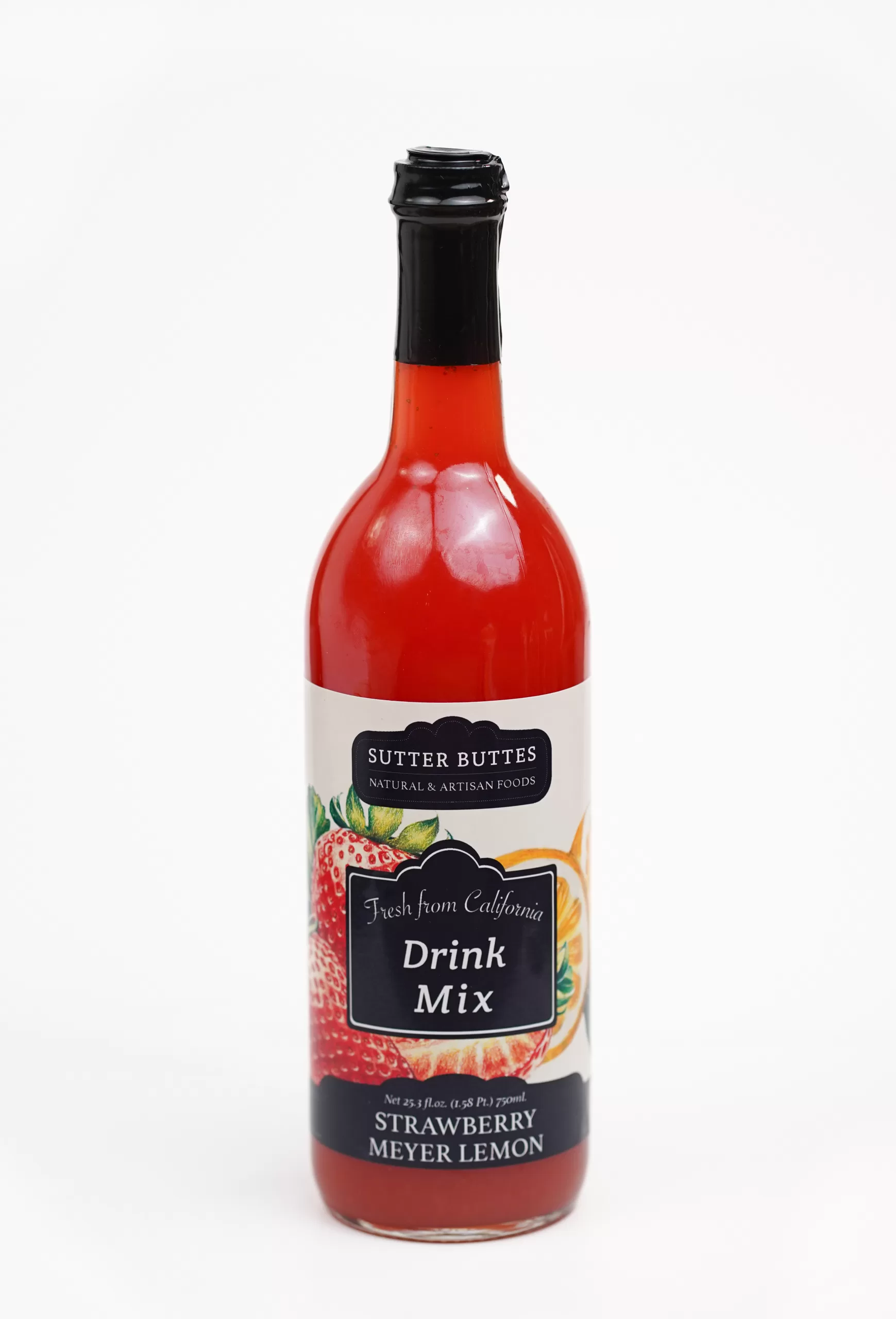 750ml Strawberry Meyer Lemon Cocktail Mixer